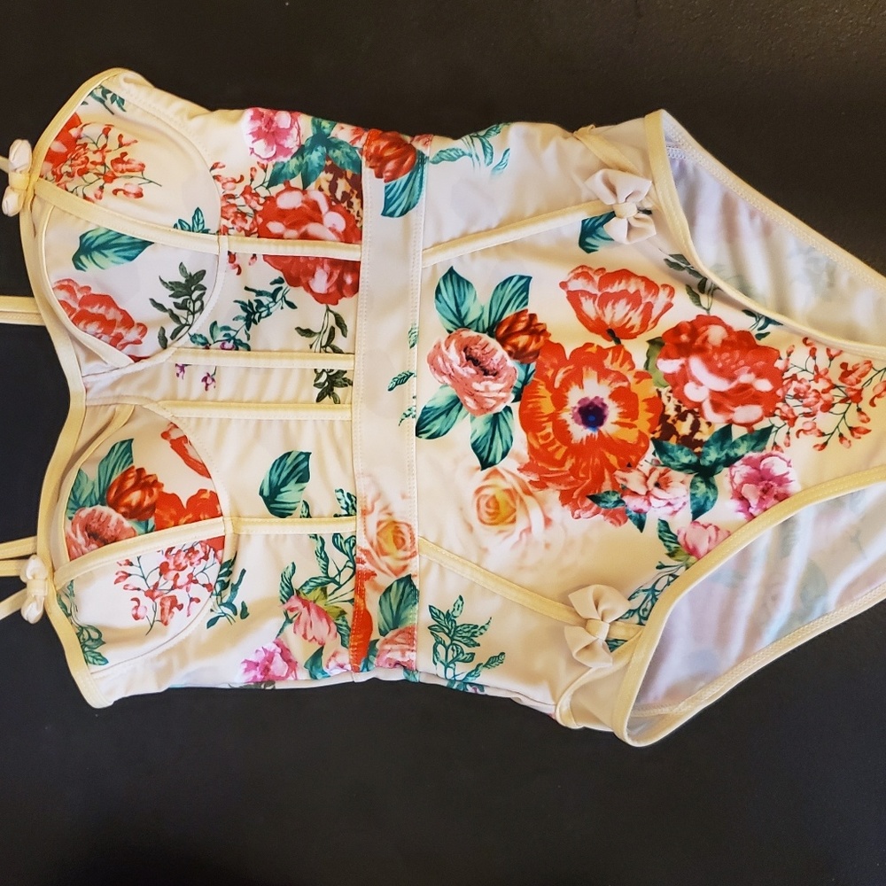 Floral swimsuit